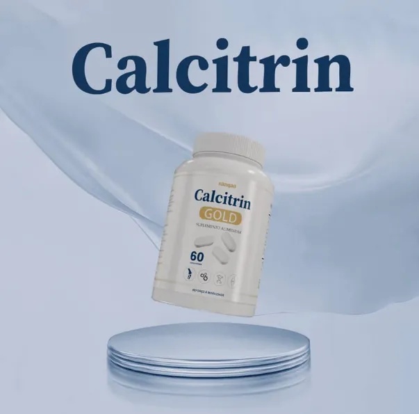 Frasco de Calcitrin Gold, 60 cápsulas